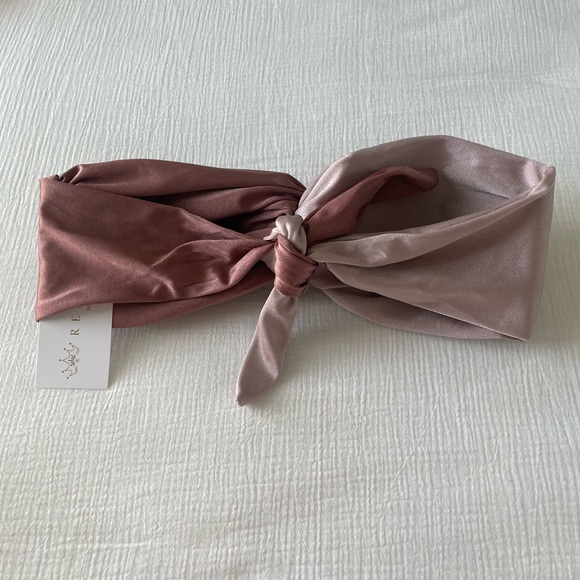 NWT REINA Bikini Swimsuit Rose Pink Large - Picture 2 of 13